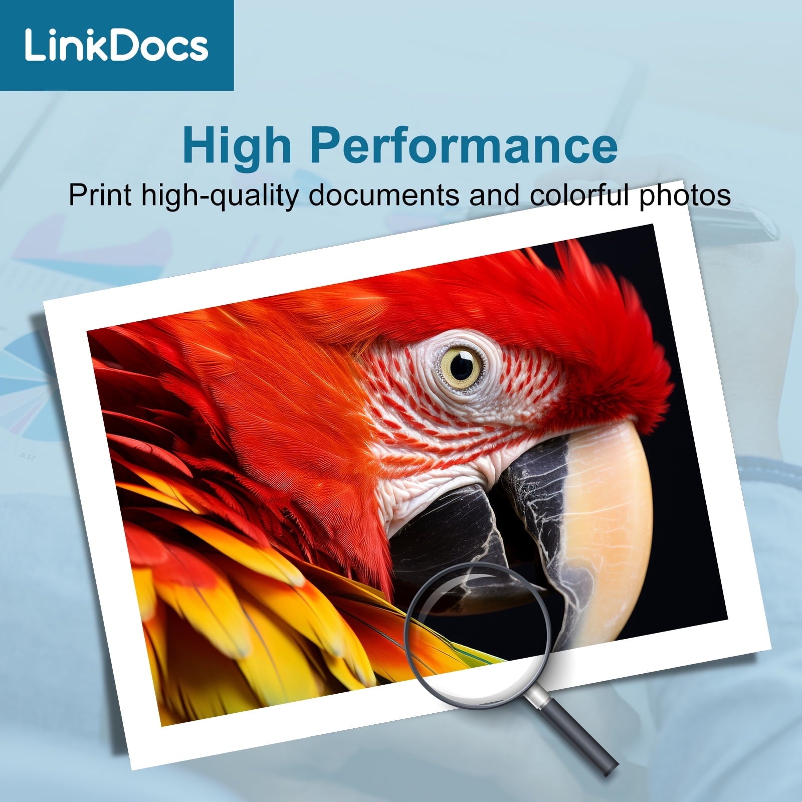 LinkDocs Ink Replacement for Epson 232 ink cartridges BK work for Expression Home XP-4200 XP-4205 Workforce WF-2950 WF-2930 Printer Ink(Black 1Pack)
