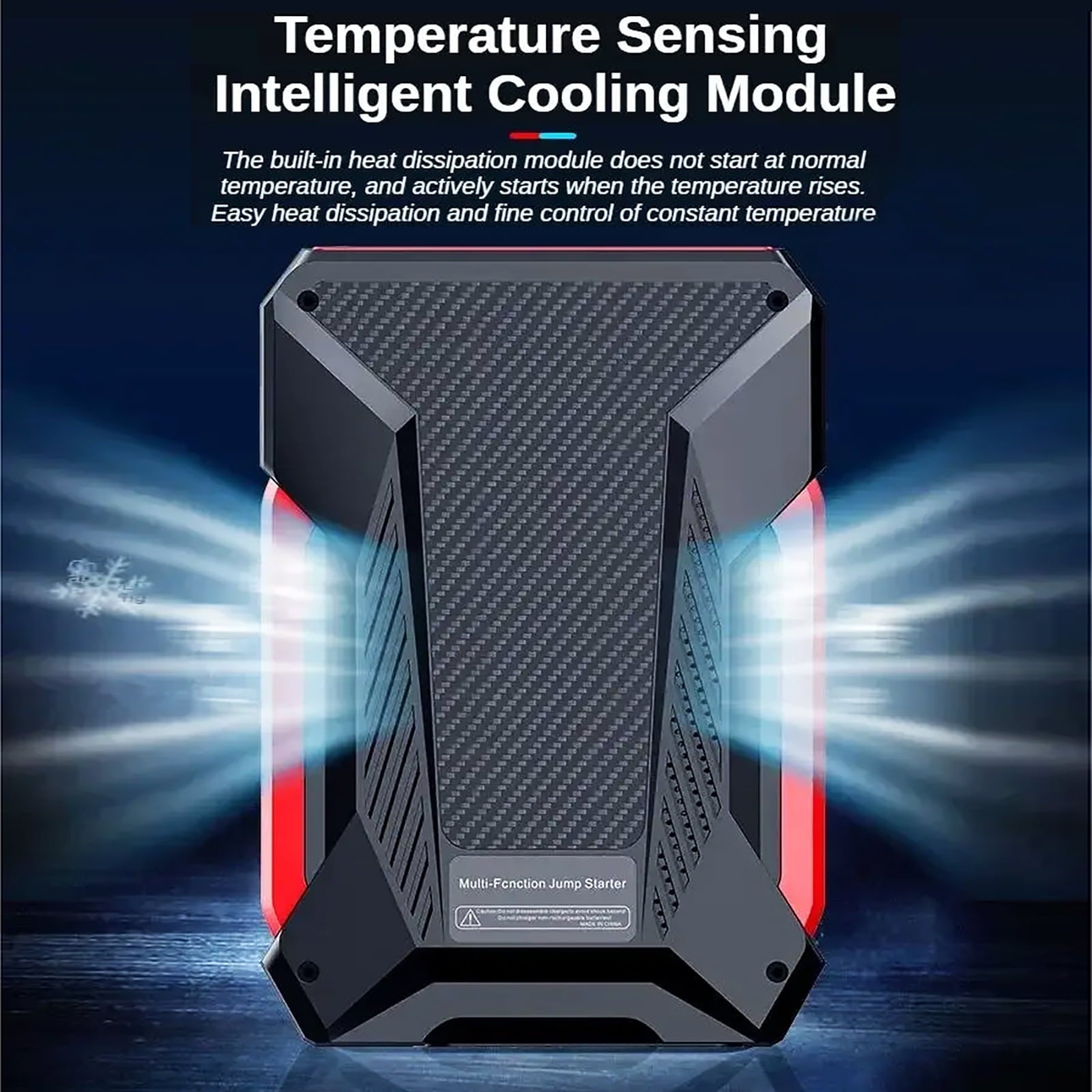 8-in-1 Emergency Jump Starter & Tire Inflator – 4000A Peak for Gas/Diesel Engines, 150PSI Auto-Stop Air Compressor, LED Light + Power Bank | All-Climate (-40°F) Roadside Savior